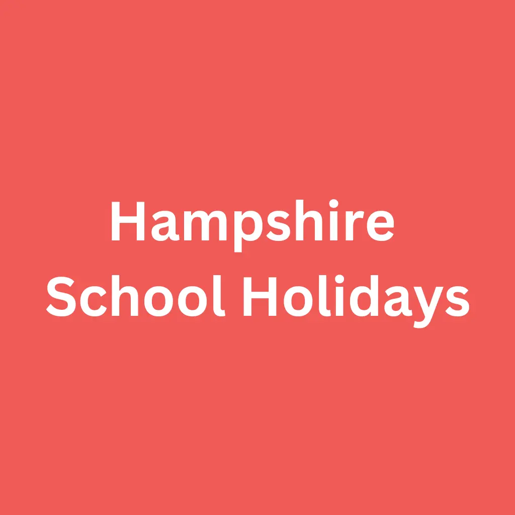 Hampshire School Holidays