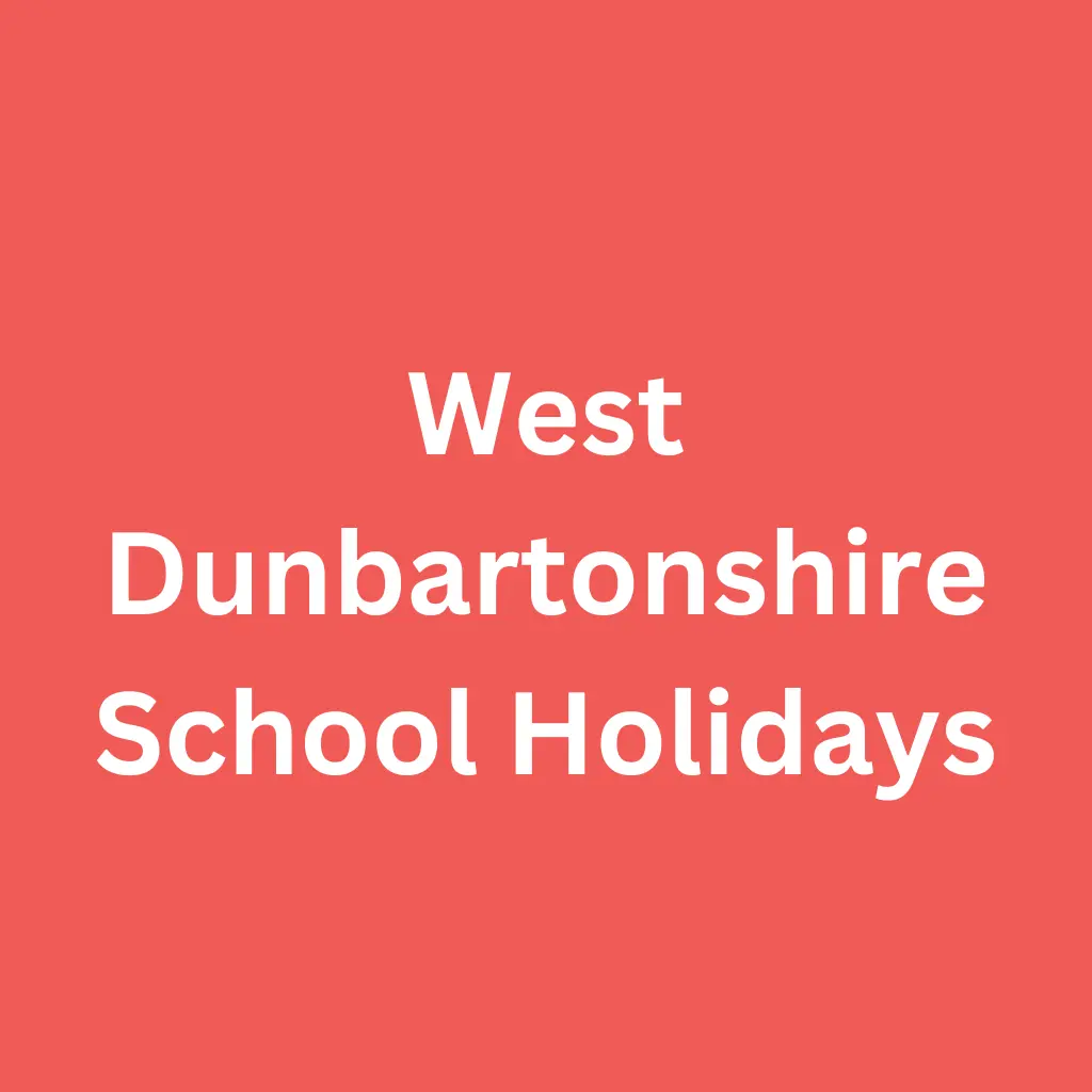 West Dunbartonshire School Holidays