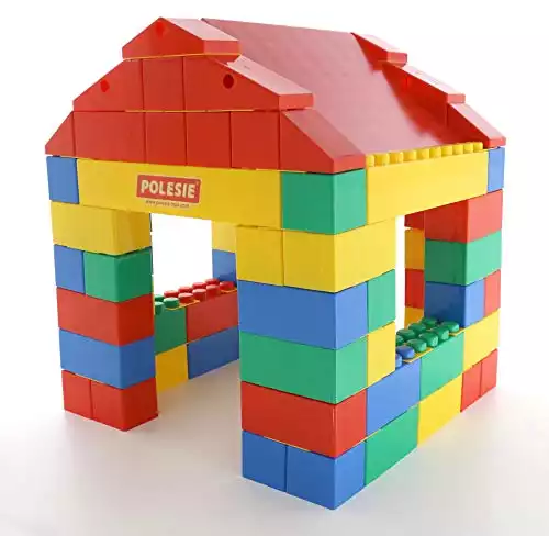 Polesie House Builder Set - Construction Toy Sets - 134 - Pieces