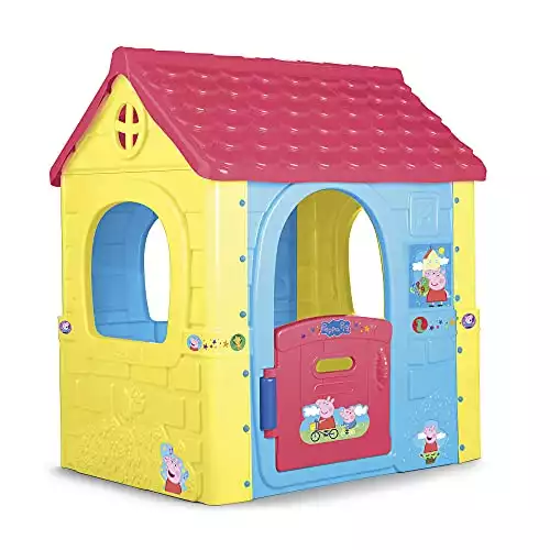 Feber- Fantasy Game House of Pepa Pig, contains a revolving door (Famosa 800013380), Multicolored