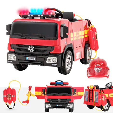 RiiRoo 12V Battery Electric Fire Engine Review