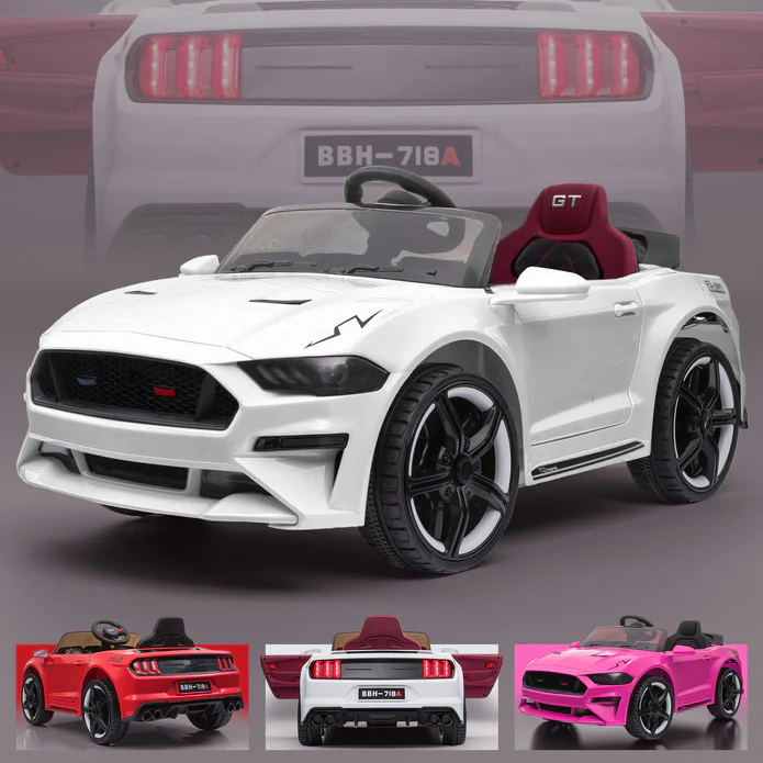 Ford Mustang GT Style 12V Battery Electric Ride On Car  RiiRoo